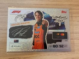 Topps Turbo Attax 2026 Signature Style 266 Oscar Piastri