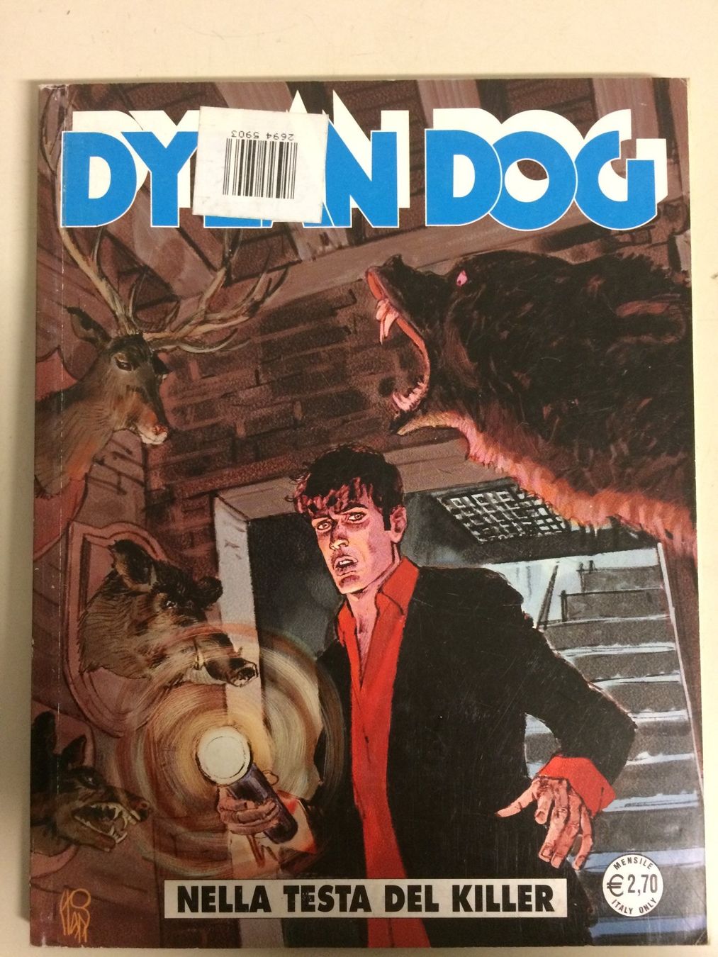 Fumetti: DYLAN DOG  # 298 NELLA TESTA DEL KILLER Sergio Bonelli 2011‪ – Usato da Vezia venduto da Aquarius_Age