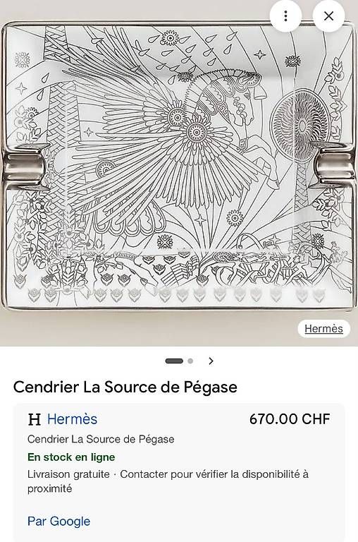 Portacenere: Cendrier Hermès  – Usato da Chêne-Bougeries venduto da luc_pqc6 4
