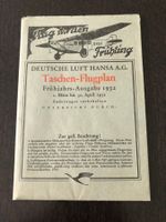 Deutsche Lufthansa AG Taschen Flugplan 1932
