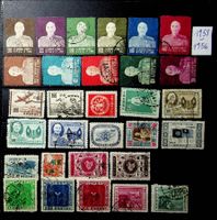 CHINE TAÏWAN TIMBRES OBLITÉRÉS 1953-1956 /T137