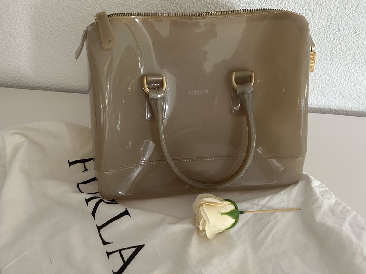 Furla Borse da donna: Furla Candy Bag beige nude – Usato da St. Gallen venduto da jojan