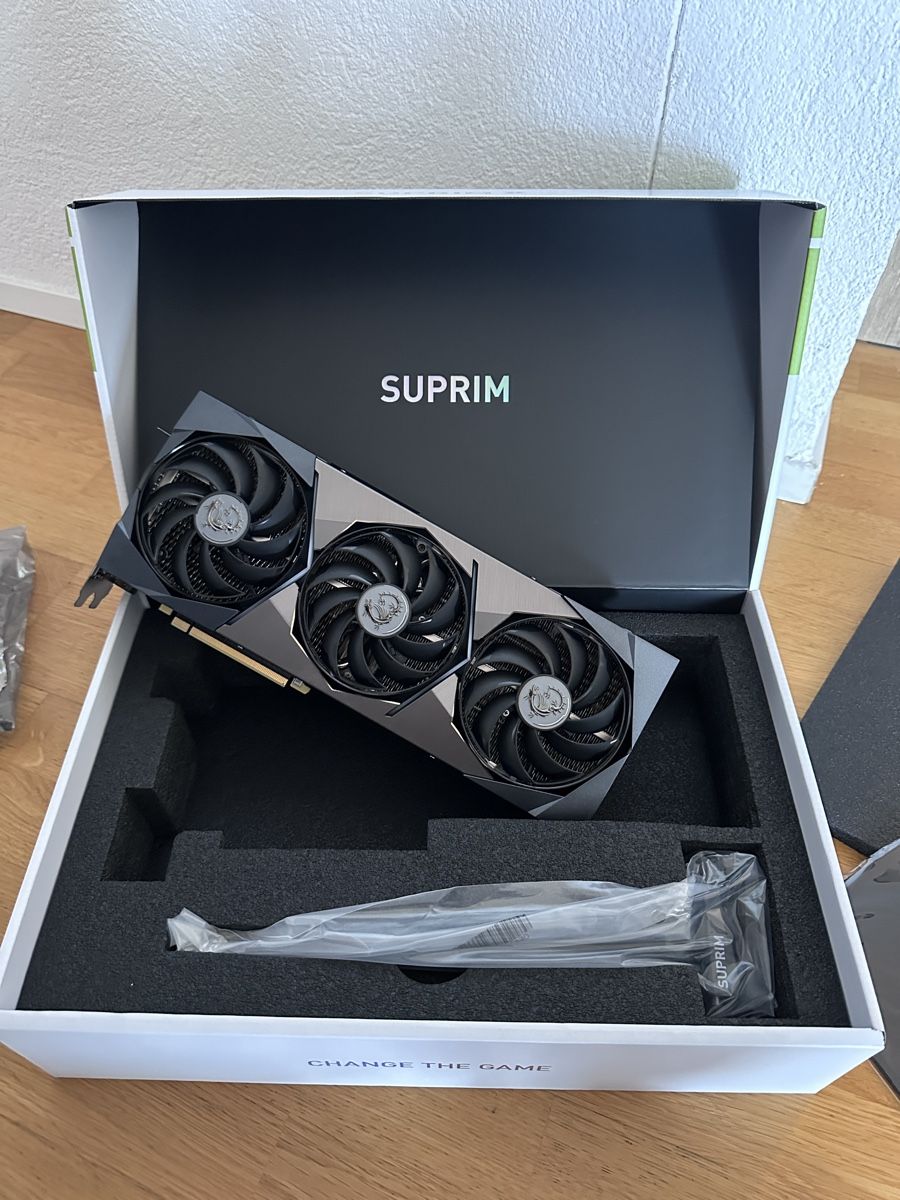 MSI Grafikkarten: MSI RTX 3070Ti SUPRIM X – Gebraucht aus Rheinfelden von tom_jqq8 1