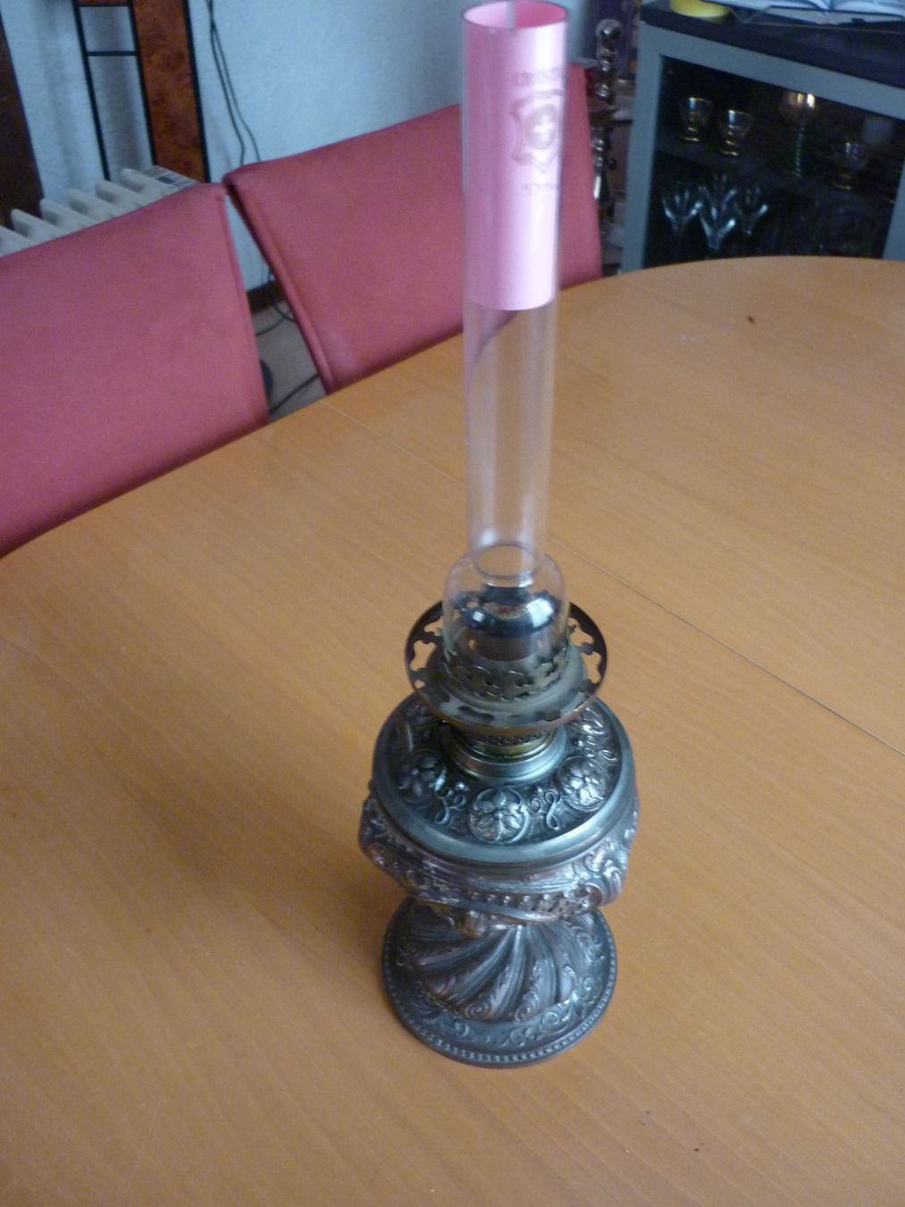 Lampade: Edles Dekorative Grosse Messing Öllampe, – Usato da Zürich venduto da gallienus 2