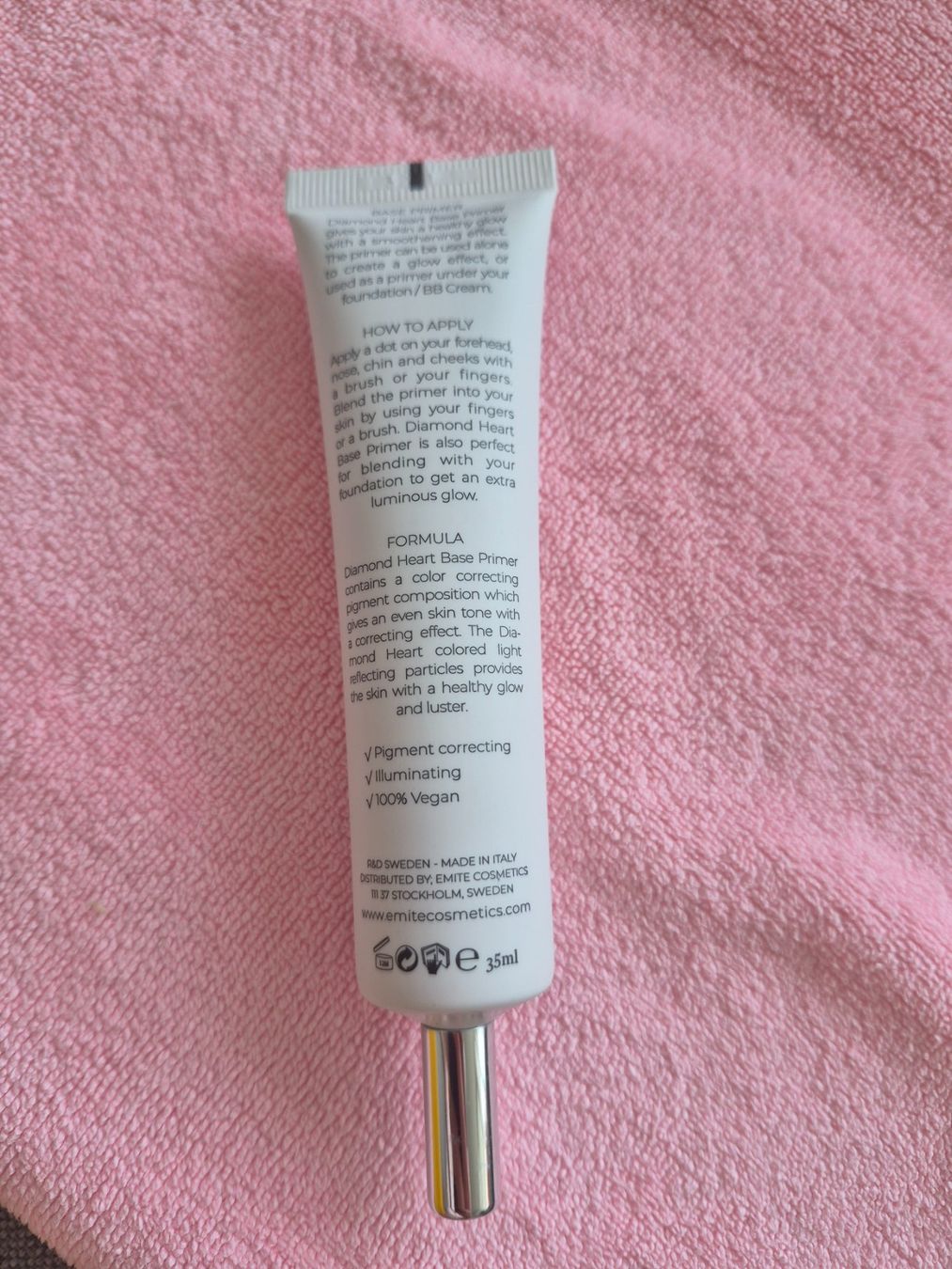 Make-up: Emite Cosmetics Diamond Heart Base Primer 35ml neu – Nuovo e nell'imballaggio originale da Zürich venduto da osa_8phv 1