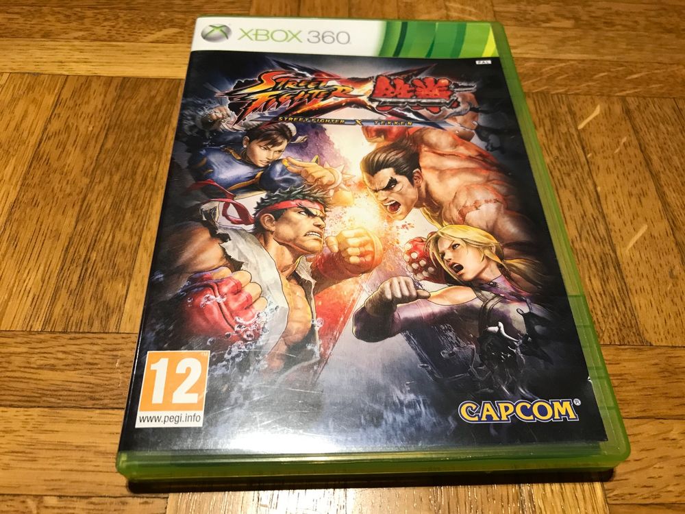 Jeu Xbox 360 Street Fighter X Tekken - Bon état - Complet Avec Boîtier Et Notice - Version Française