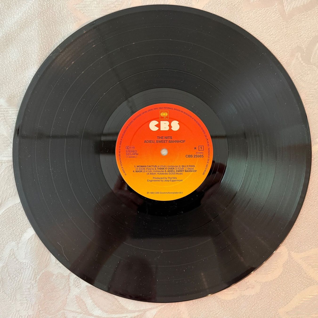 Schallplatten: THE NITS - adieu, sweet bahnhof – Gebraucht aus Zürich von fehlton 3