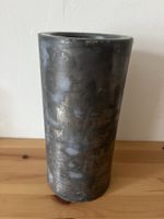 Vase Metall, Industrial Look Höhe 30 cm Durchmesser
