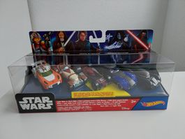 Star Wars Hot Wheels, 5 Auto Set, neu
