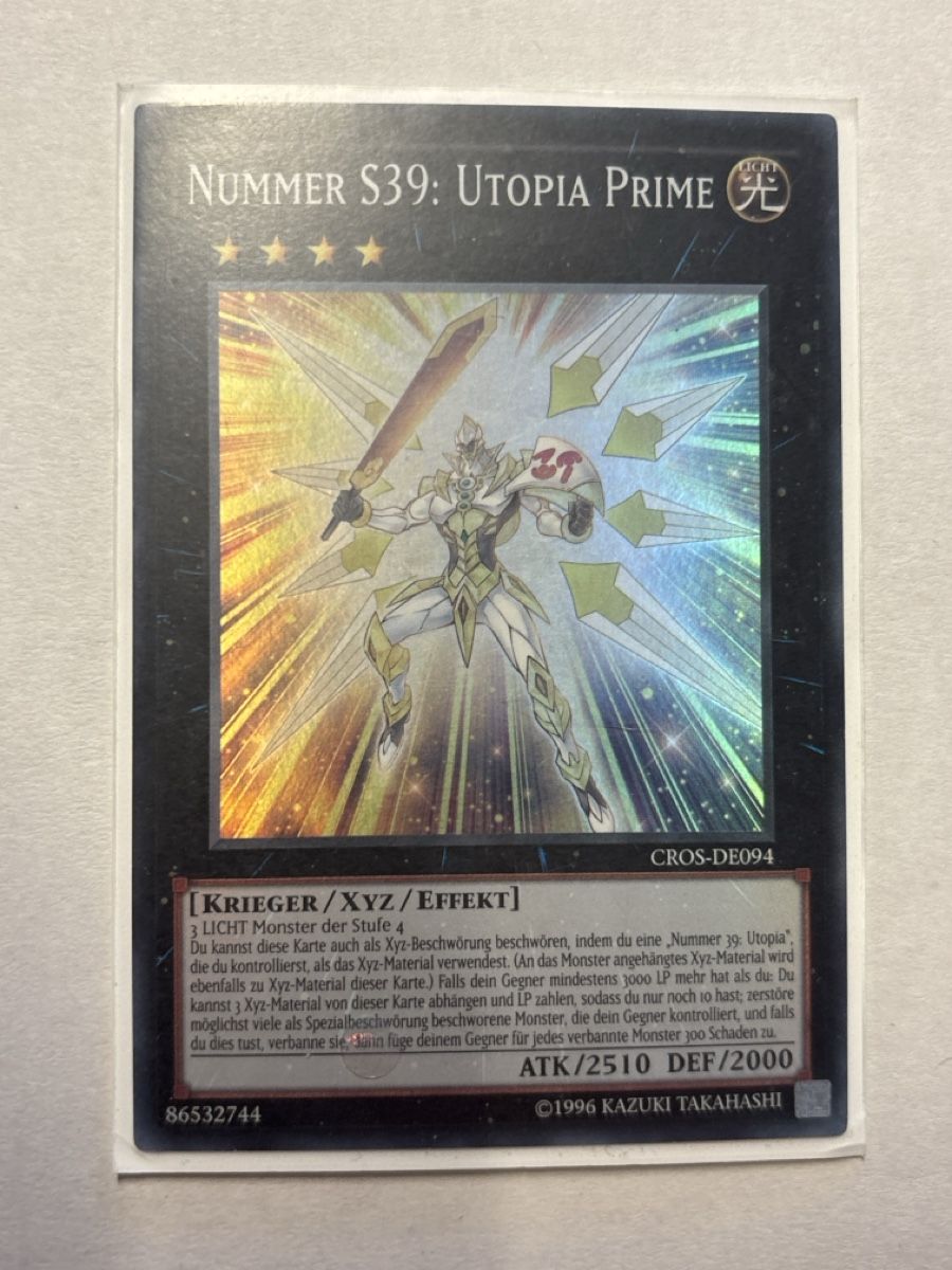Pokémon Carte collezionabili: Nummer S39: Utopia Prime CROS-DE094  – Usato da Speicherschwendi venduto da YugisKartenKammer