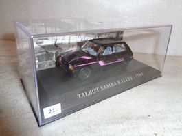 Altaya 1:43 Classic Car Talbot Samba Rallye 1984