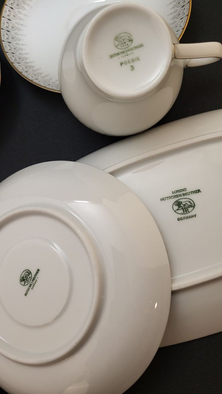 Hutschenreuther Services de table: Vintage-Set Kaffe/Tee HUTSCHENREUTHER – D'occasion à Basel par spinne02 7