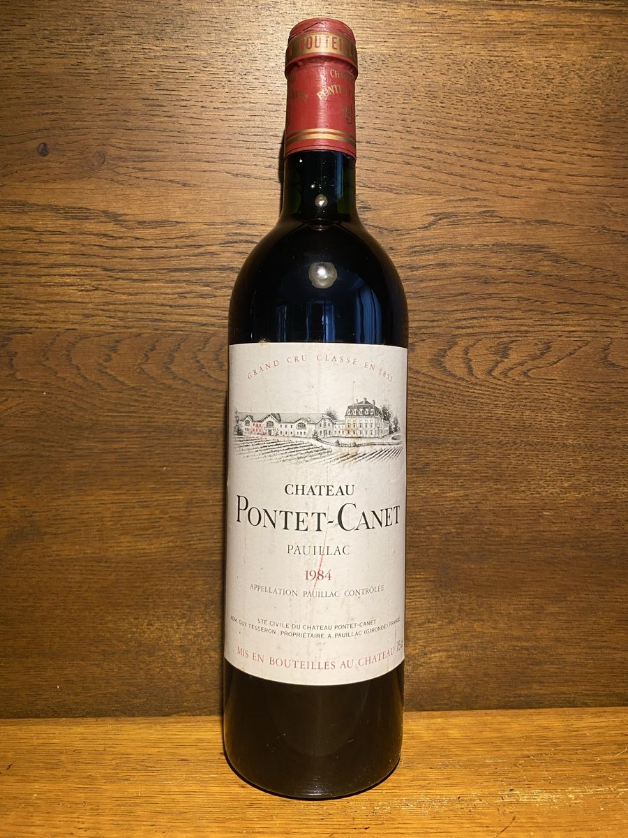 Pontet-Canet  Vino: Château Pontet-Canet 1984 ! Pauillac – Nuovo e nell'imballaggio originale da Muttenz venduto da exclusive_wines 1