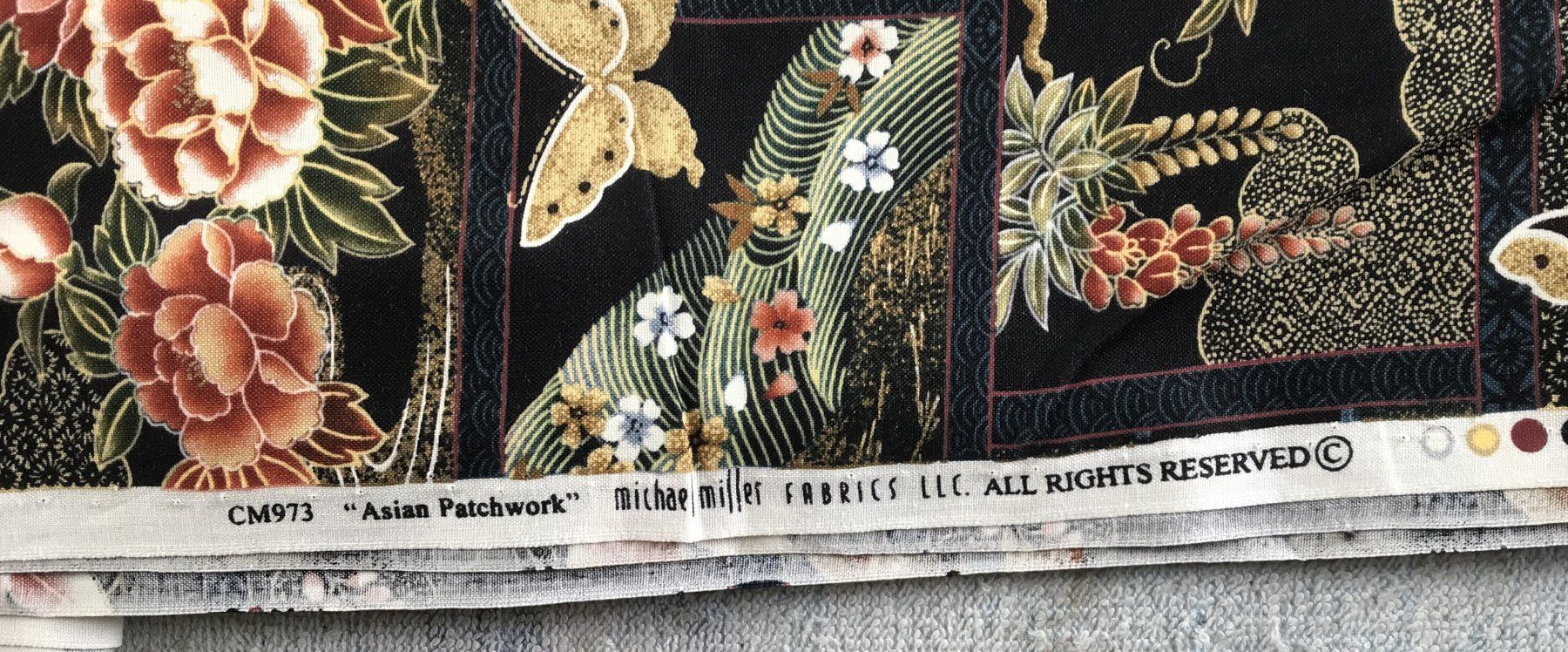 Stoffe: STOFF ASIAN PATSCH CA.185X115CM NEU – Neu (gemäss Beschreibung) aus Ostermundigen von wini63 3