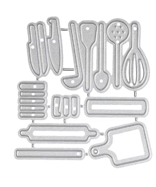 Schablonen: Neues  mini Stanzschablonen-Set  Küchentools – Neu und originalverpackt aus Effretikon von wenuss 1