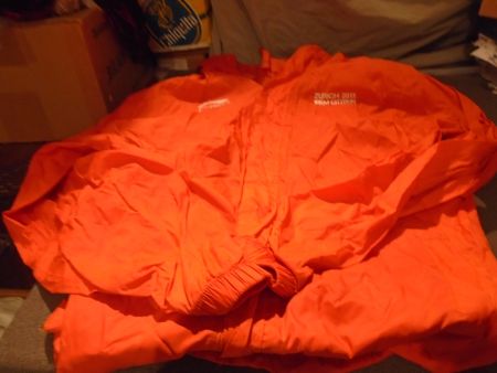 Regen - Jacke Grösse XL/XXL, orange, Zuerich 2013