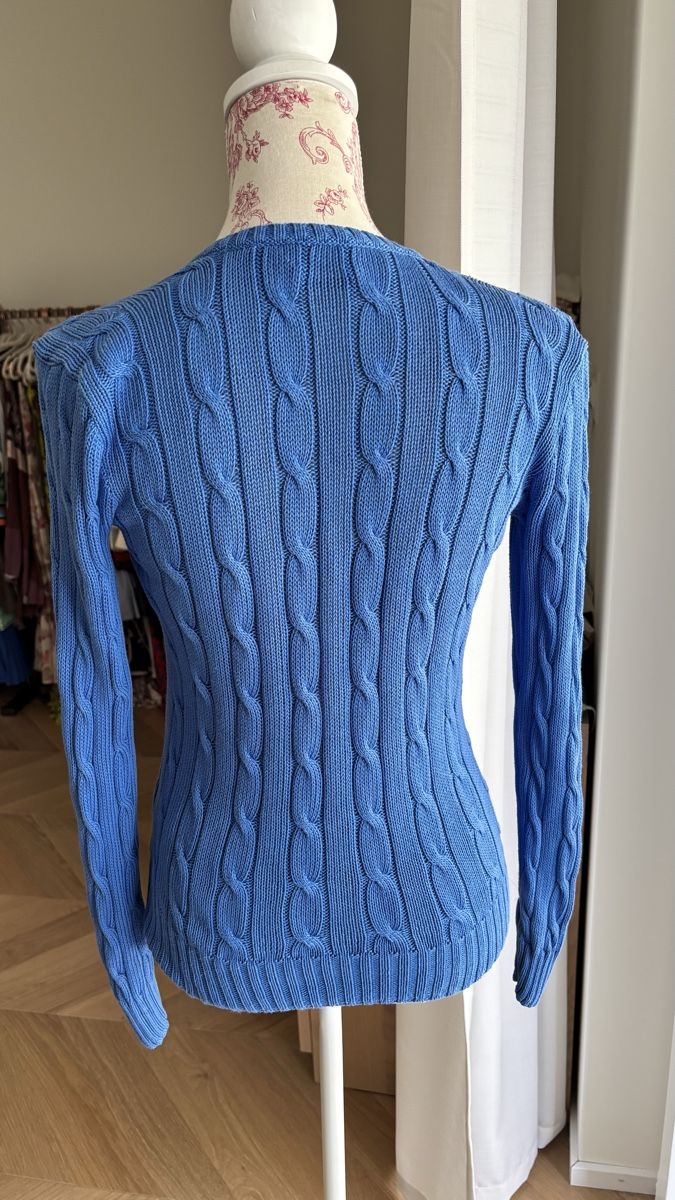 Ralph Lauren Maglioni & Felpe: RALPH LAUREN Cable-knit cotton Pullover S/36 – Usato da Zürich venduto da Angela_Fashion_Lover 2