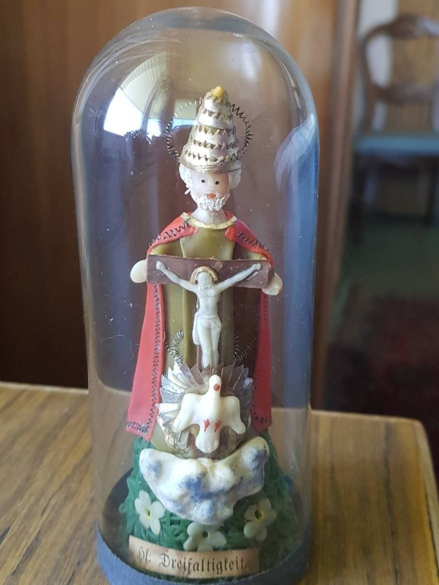 Sculture & Statue: Klosterarbeit Dreifaltigkeit antik – Usato da Mörschwil venduto da antiksalon21 1