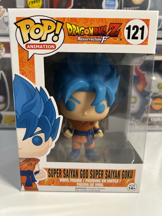 Funko Pop! Goku SSGSS 121 Dragon Ball Z de segunda mano por 19,99 EUR en Madrid en WALLAPOP