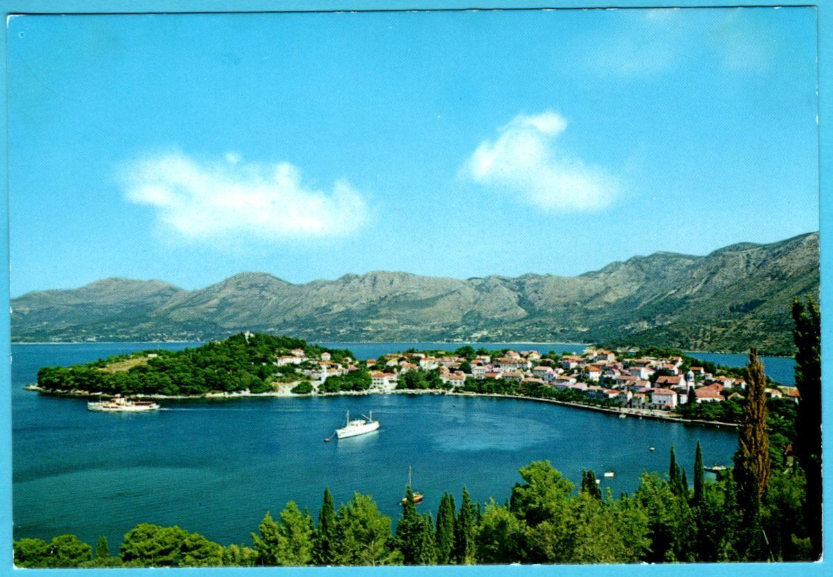 Cartoline postali: Cavtat Kroatien 1975 – Usato da Zürich venduto da Sion2006