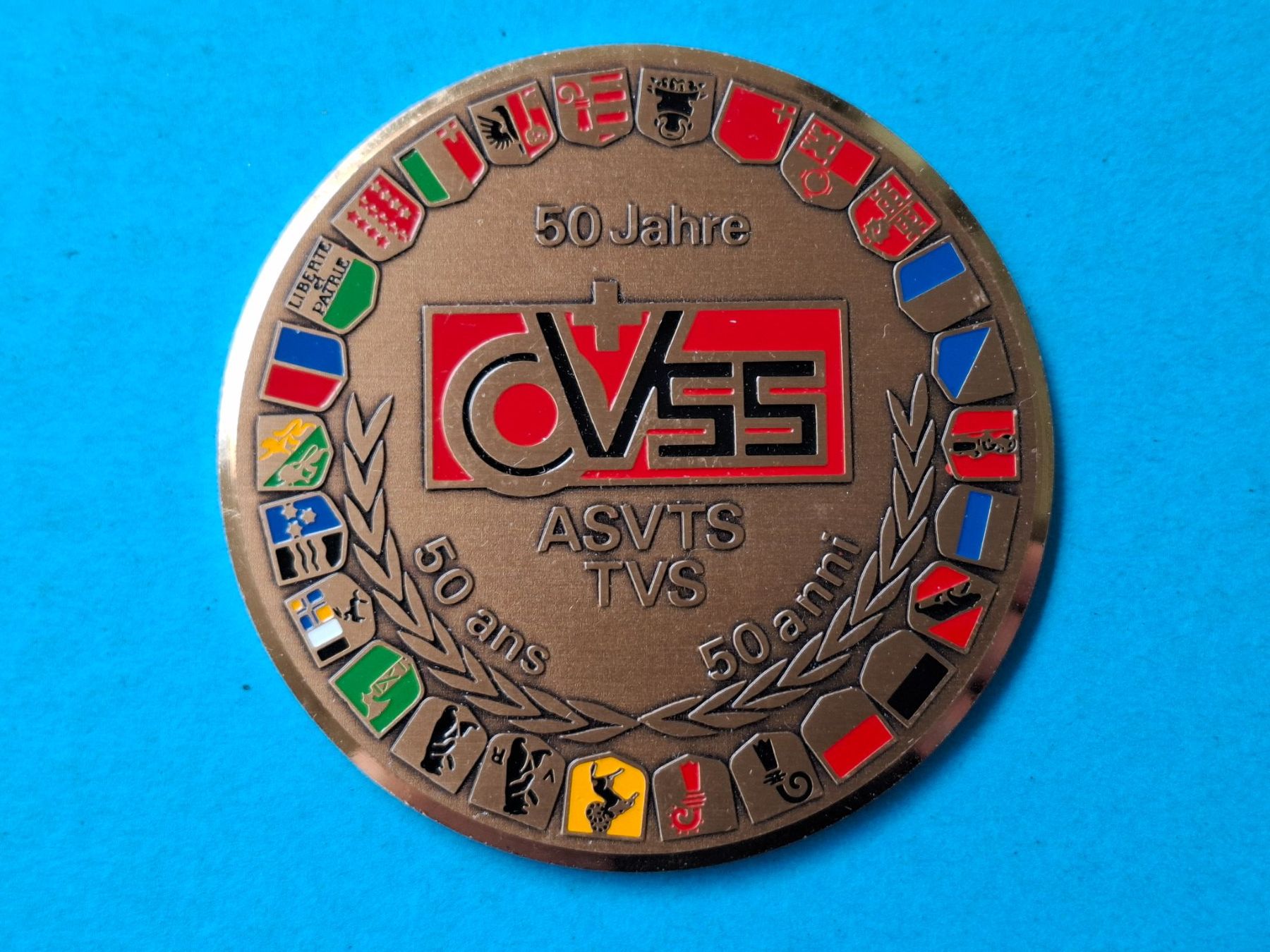 Medaglie: 50 Jahre VSS (u832) – Usato da Schwanden GL venduto da Suvorov