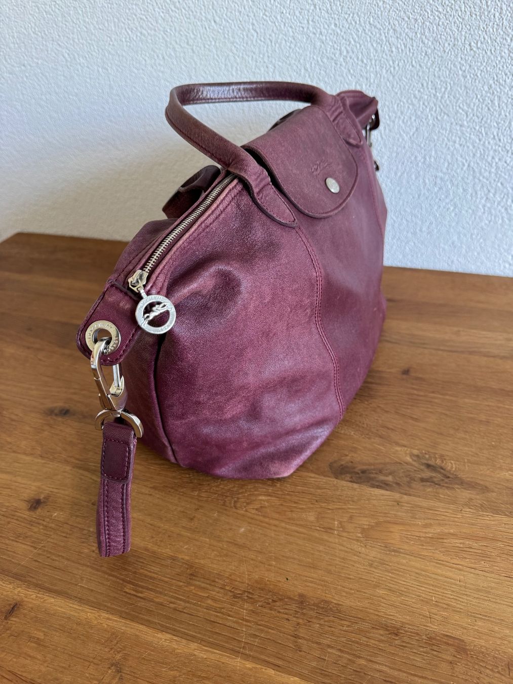 Longchamp Borse da donna: Damen Tasche von Longchamp Leder – Usato da Frauenfeld venduto da lind11 2