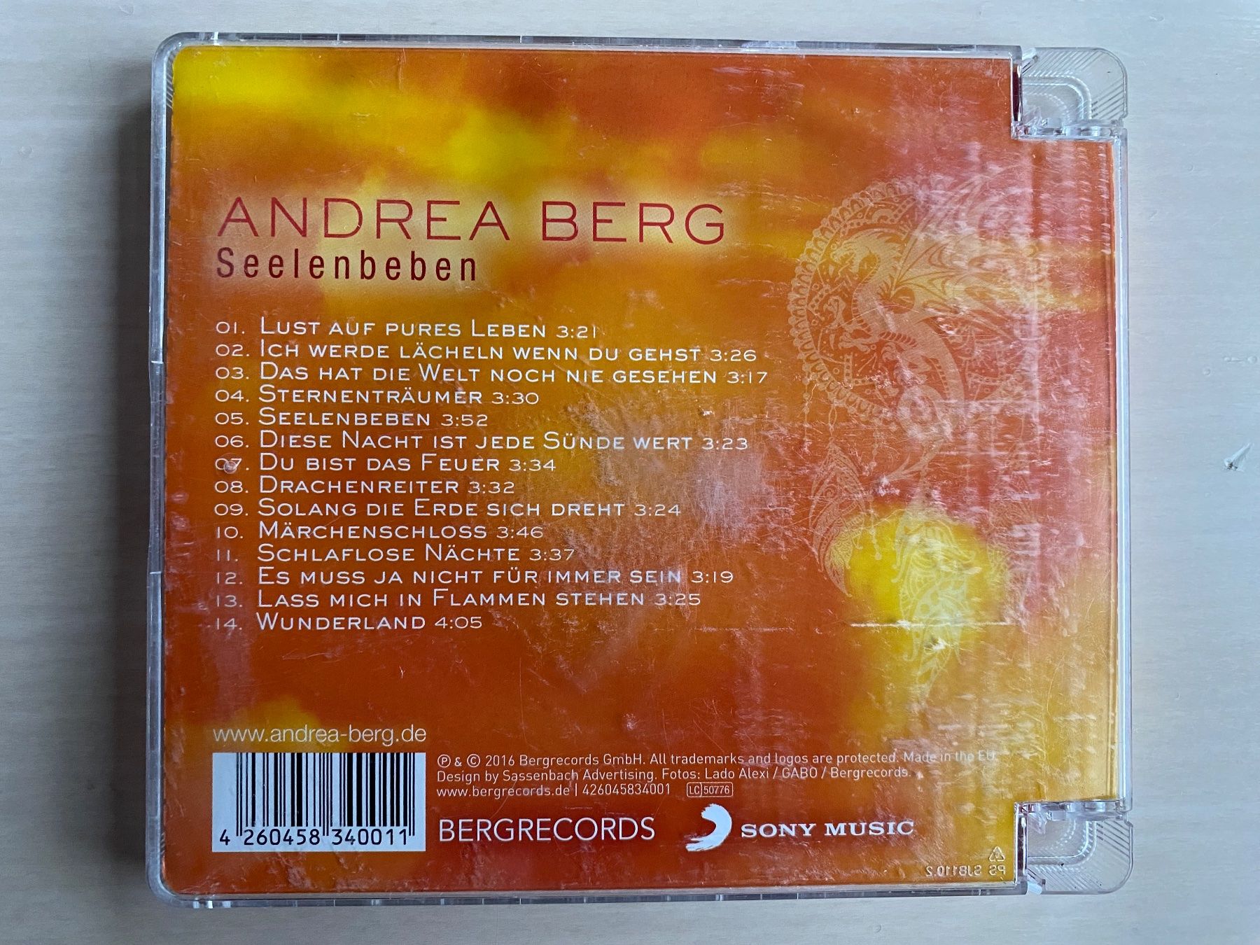 CDs: Andrea Berg - Seelenbeben – D'occasion à Oberried Brienz par Chyara 1