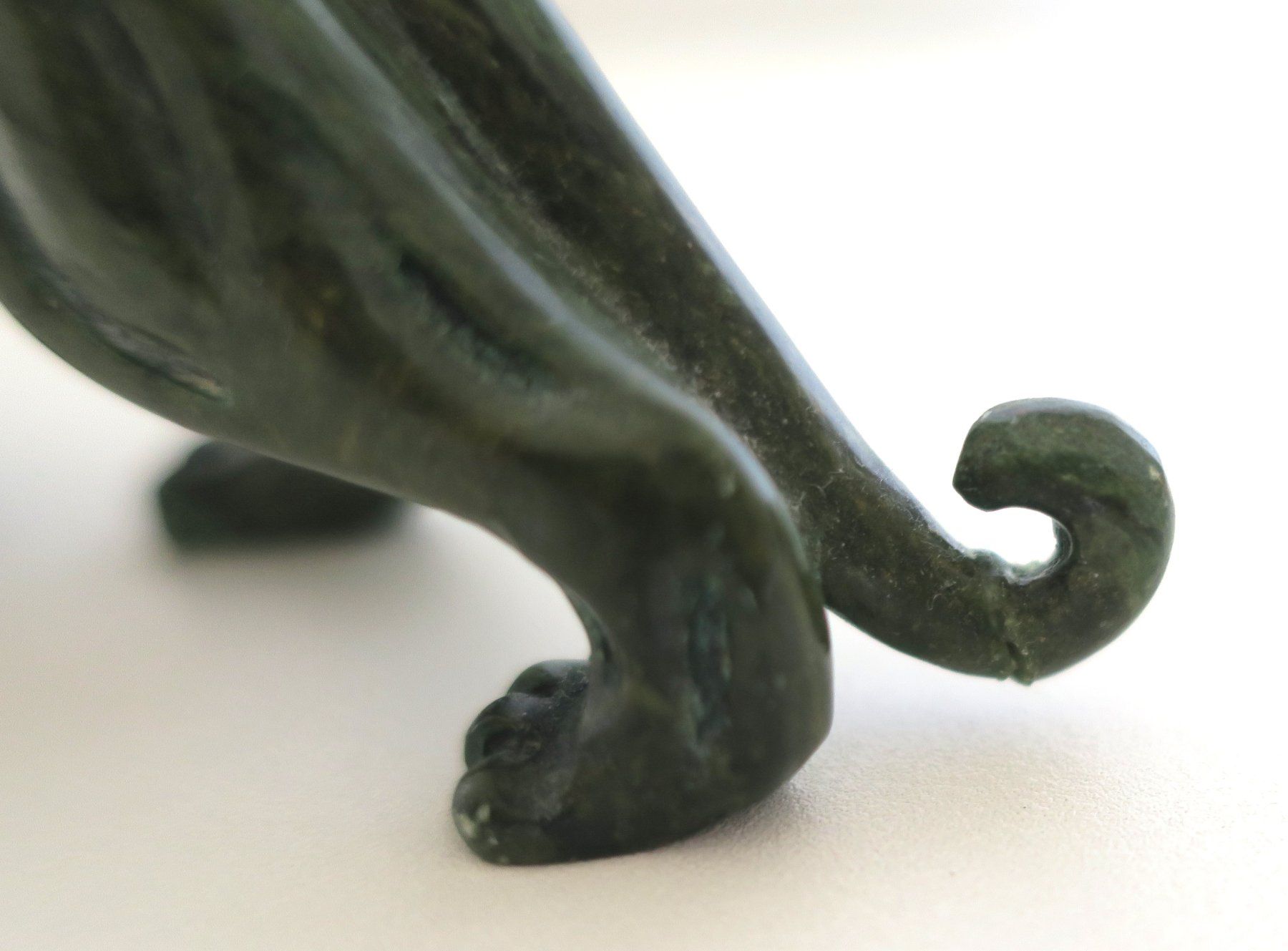 Figuren: Grosse Verdit Figur Leopard Halbedelstein – Defekt aus Staad SG von 4bu4 5