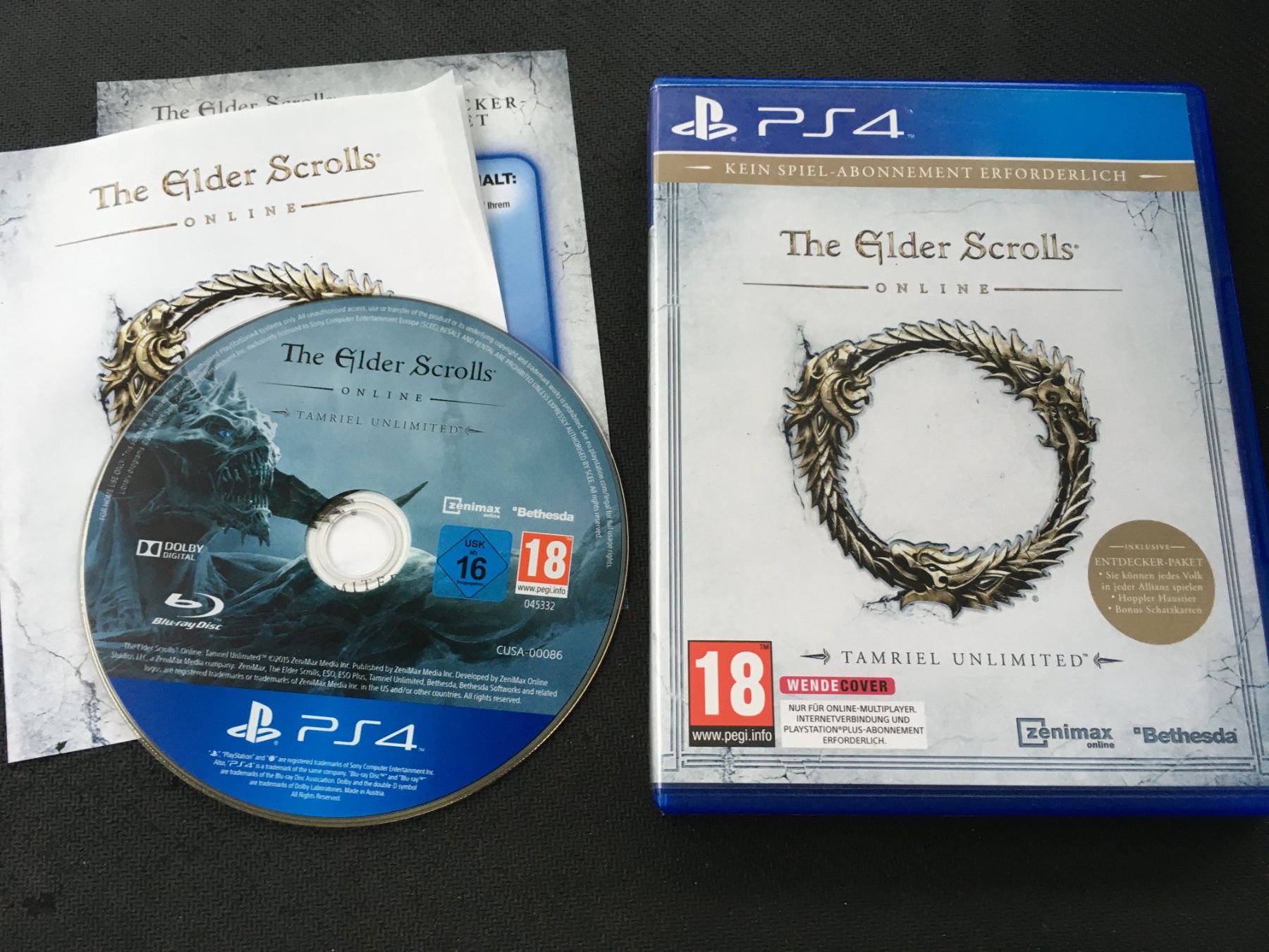 Sony Giochi: The Elder Scrolls Online Tamriel PS4 / Playstation 4 – Usato da St.Gallen venduto da sjosjo