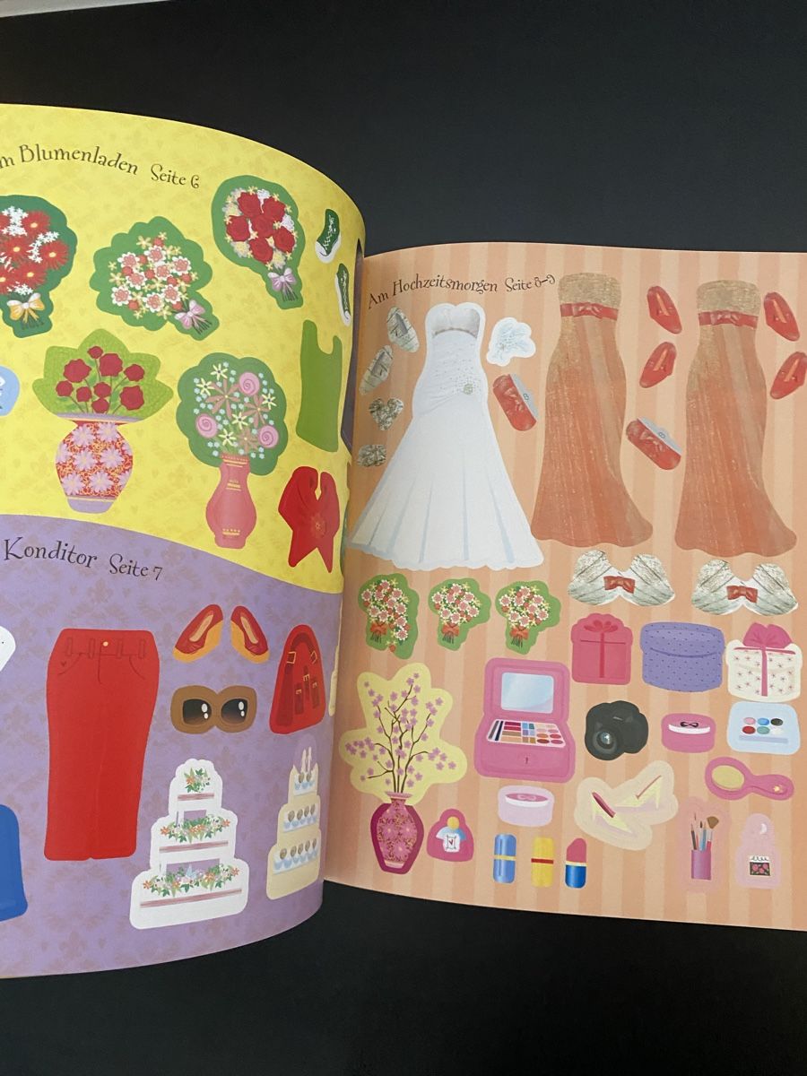 Bücher: Stickerbuch Traumhochzeit – Neu und originalverpackt aus Freidorf TG von sito75 2
