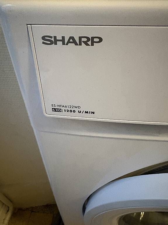 Machines à laver: Lave linge : Sharp 6kg – D'occasion à Lausanne par el.gloor 2
