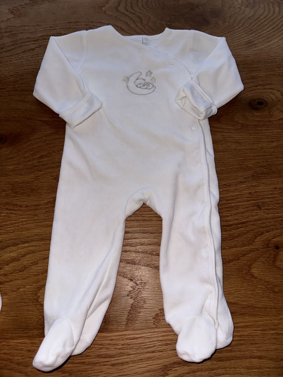 Pigiama & Simili: Gr 74 weisses Plüsch Pyjama – Usato da Wettingen venduto da hak_52m8