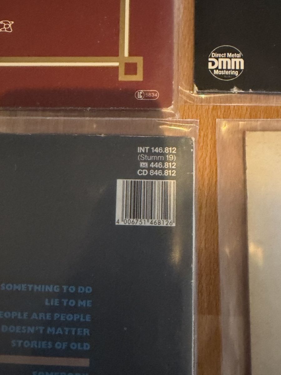 Dischi in vinile: Depeche Mode Vinyl Sammlung 5 LPs Violator Black Celebration – Usato da Muttenz venduto da Petar777 4