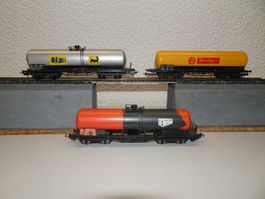 3x LIMA  Kesselwagen SBB, FS   H0 DC