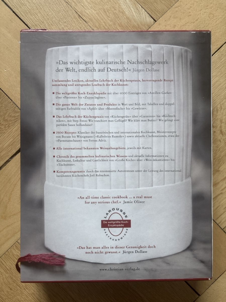 Libri: Der grosse Larousse Gastronomique – Usato da Zürich venduto da WWehrle 1