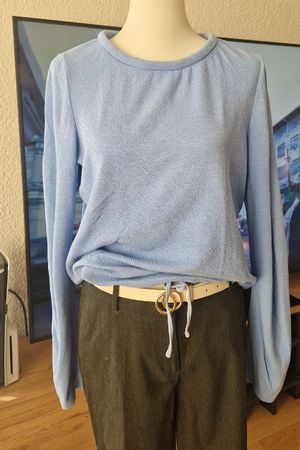 Street One Blue Top, Size 38, Long Sleeve