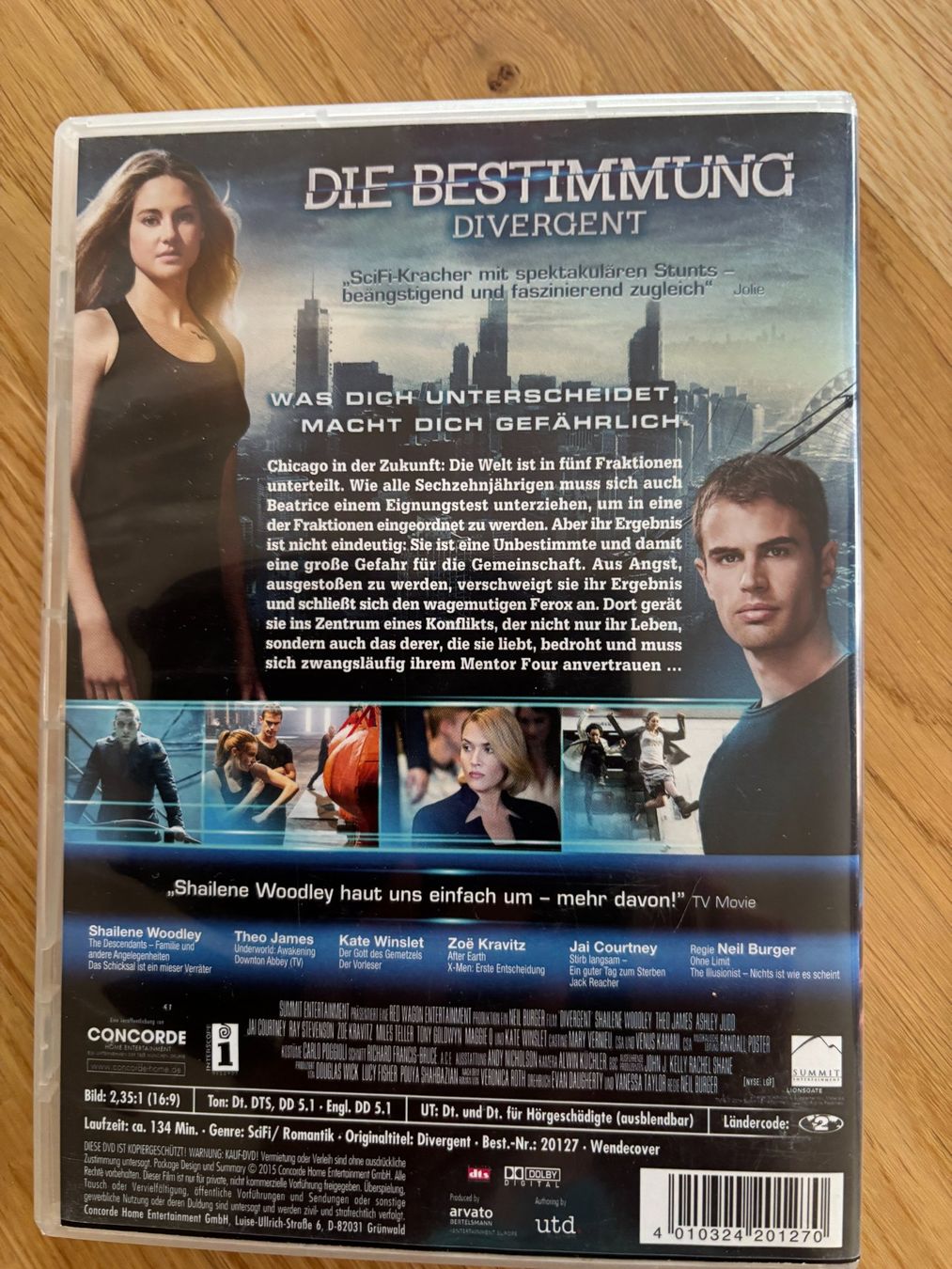 Alle DVDs: DVD Die Bestimmung / Divergent – Gebraucht aus Riehen von martinaaebersold 1