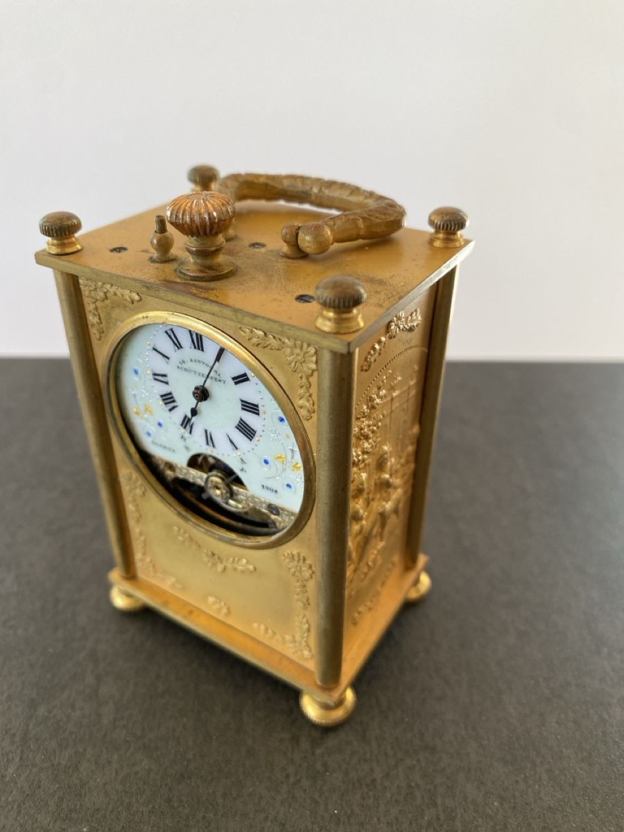 Stand- & Wanduhren: Pendulette/Tischuhr Glarus 1908 – Gebraucht aus Bergdietikon von EnKaSaLe 1