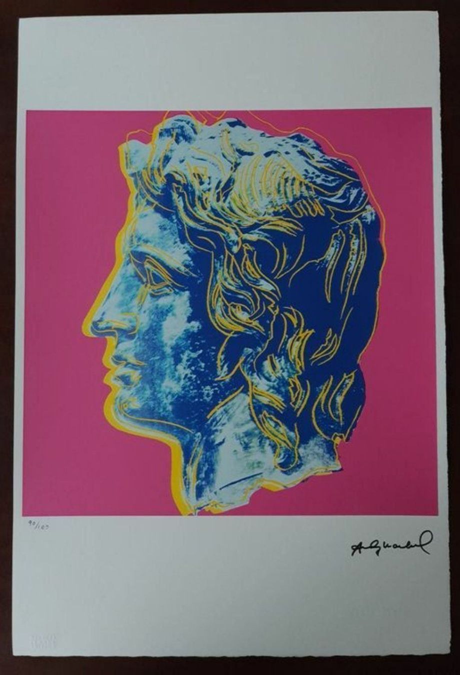 Foto & Immagini: Alexander the Great Andy Warhol Litho – Nuovo (secondo la descrizione) da Bern venduto da artBoutiquech