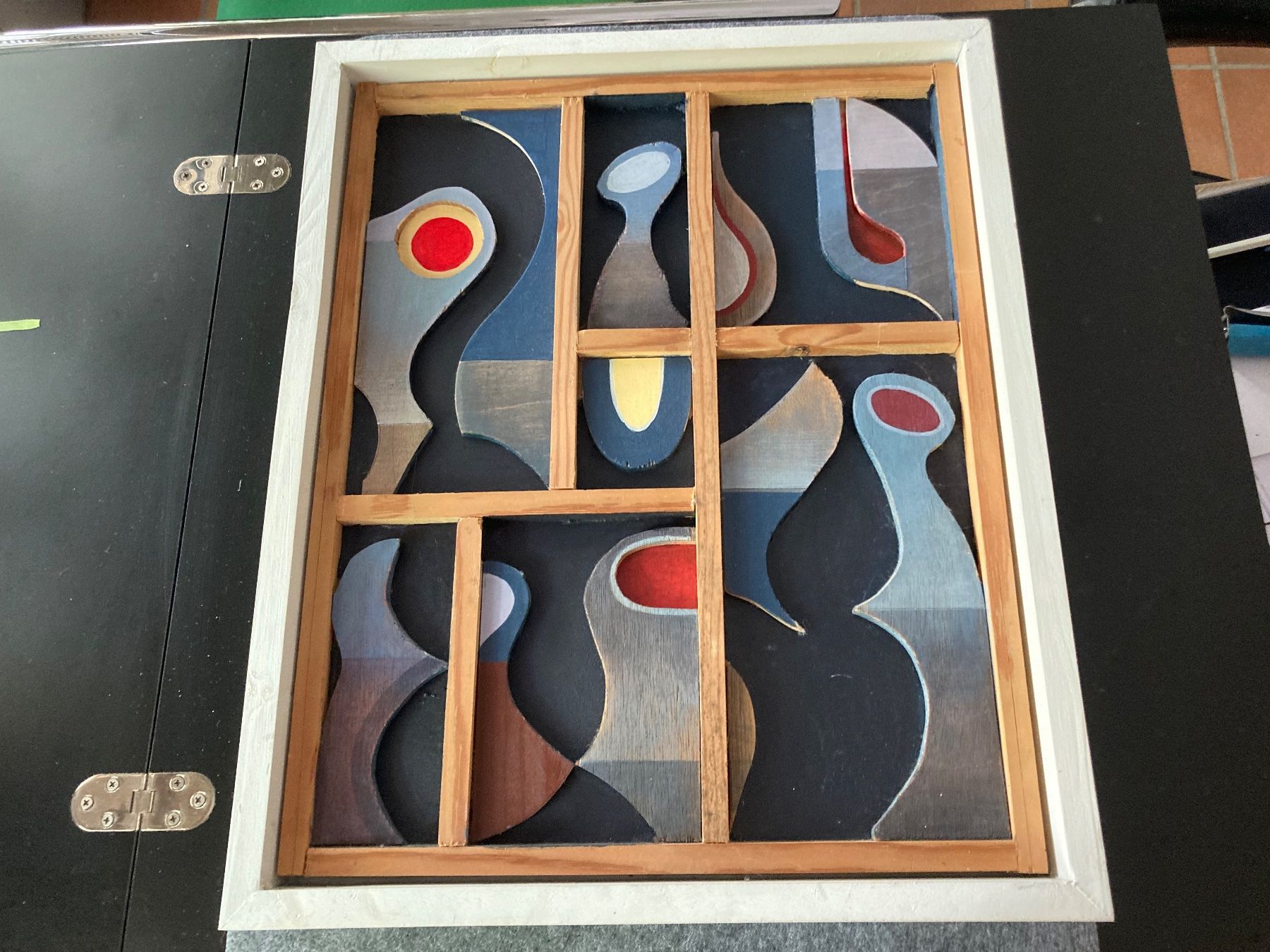 Gemälde: Organic Language (relief construction) (2016) – Gebraucht aus Fribourg von Karushi
