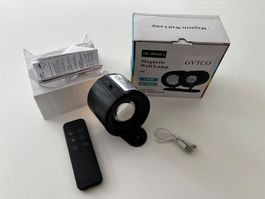 LED-Wandleuchte wiederaufladbar, magnetisch, Fernbedienung