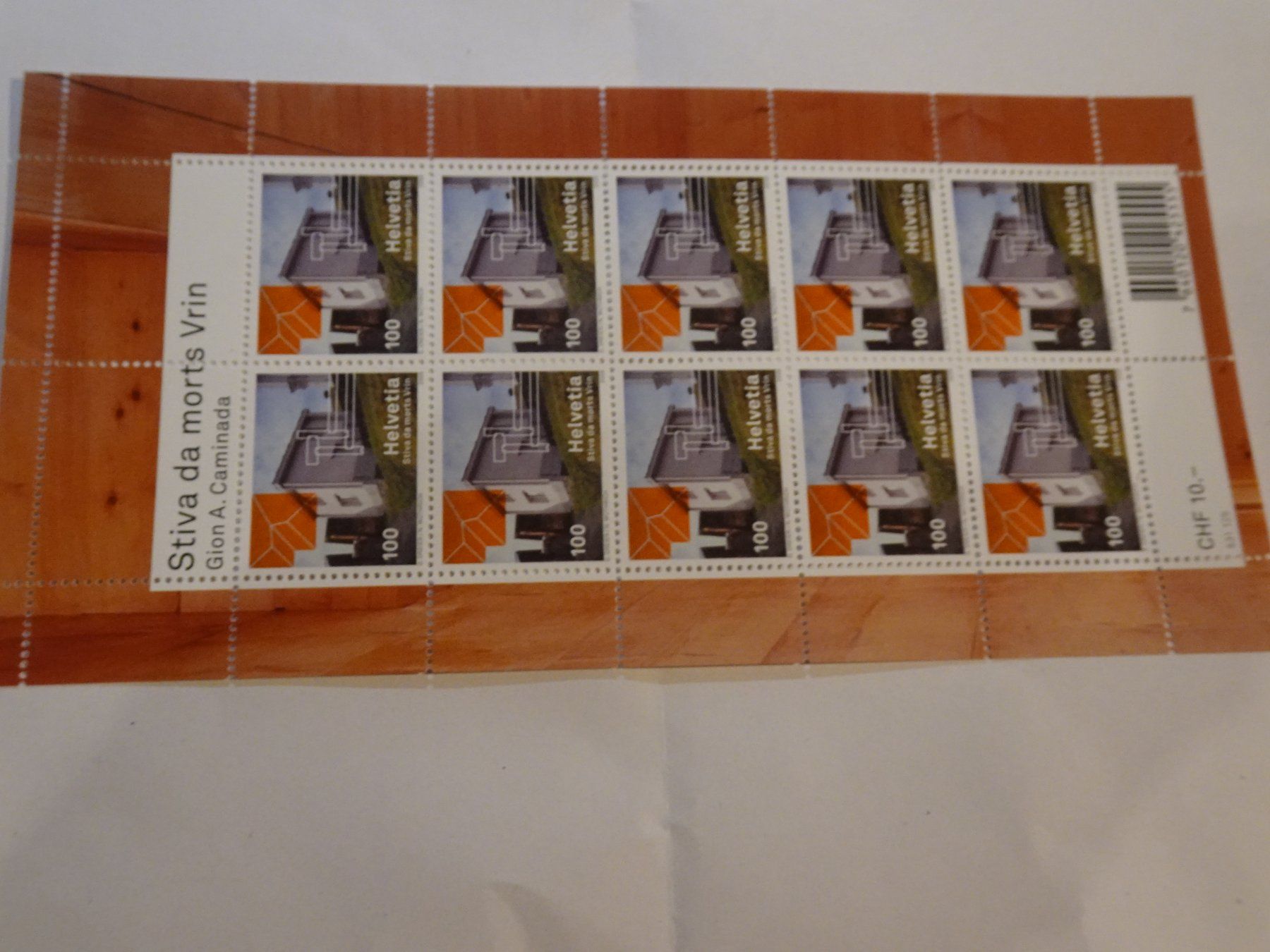 Tous les timbres: 2009, KLEINBOGEN, STIVA DA MORTS VRIN, POSTFRISCH – Neuf (Voir description) à Eschenbach SG par eDaisy 1