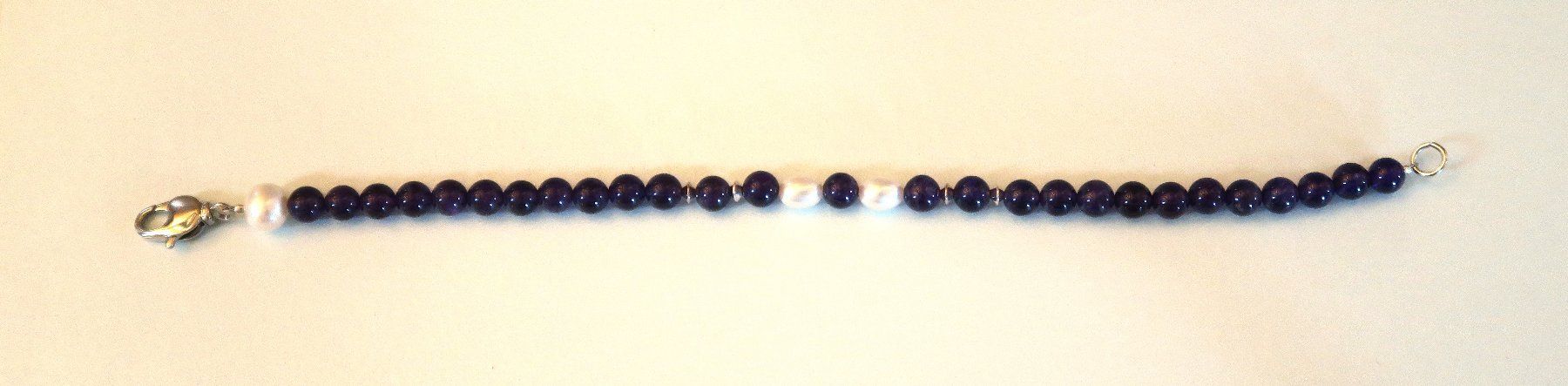 Bracciali & Braccialetti: Armband Amethyst mit Zuchtperlen – Nuovo (secondo la descrizione) da Brittnau venduto da marlenestone 4