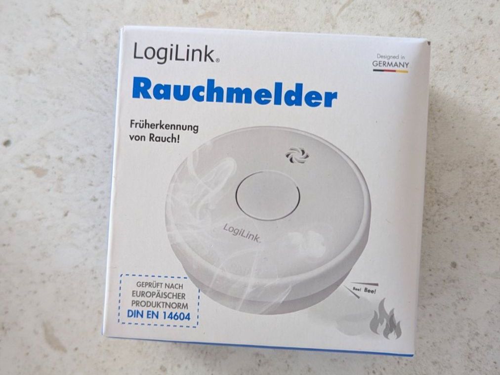 Sistemi d'allarme: Logilink Rauchmelder Neu! – Nuovo e nell'imballaggio originale da Seon venduto da Speedtape