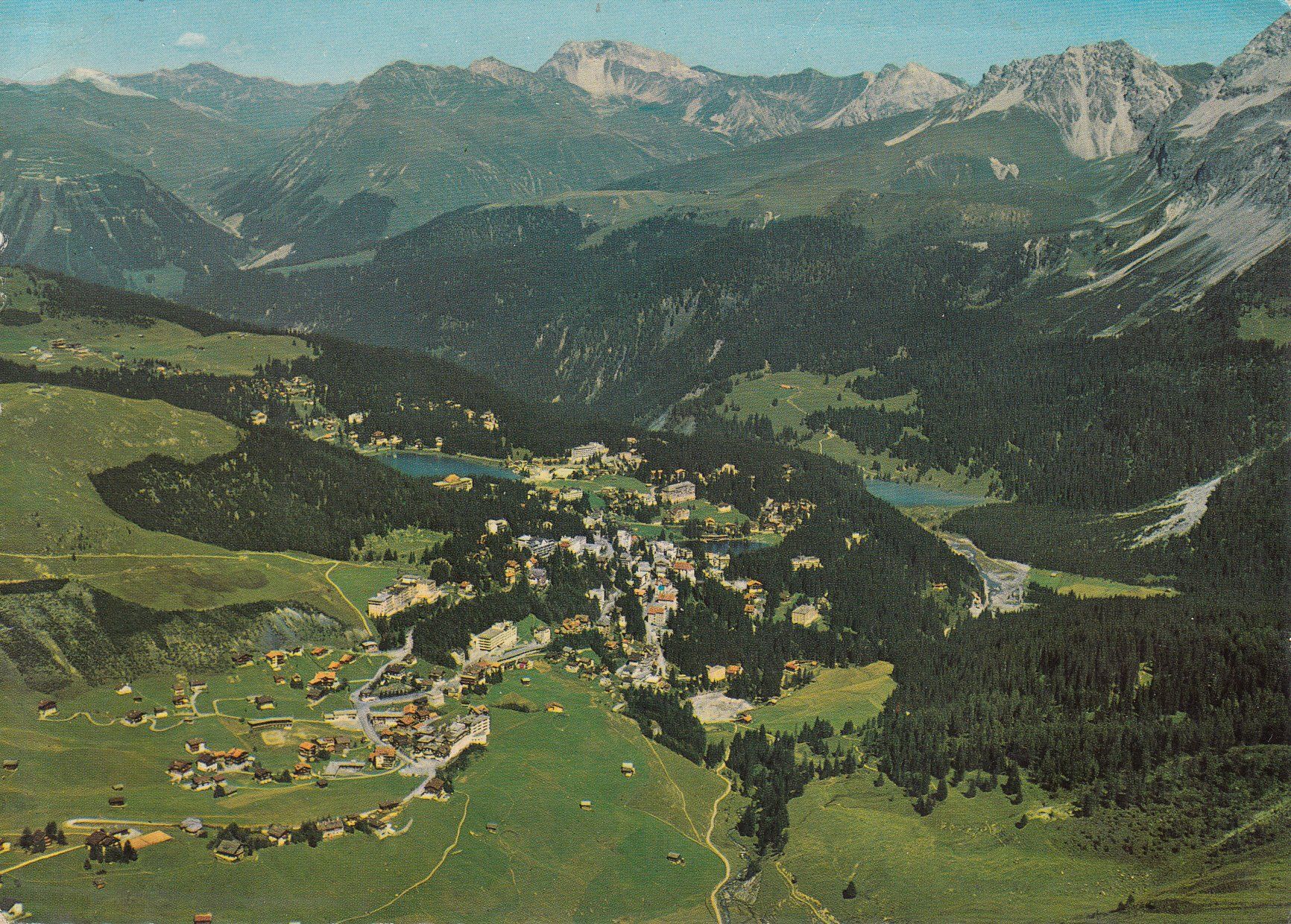 Ansichtskarten: Arosa 1964 – Gebraucht aus Bürglen TG von StampGraf
