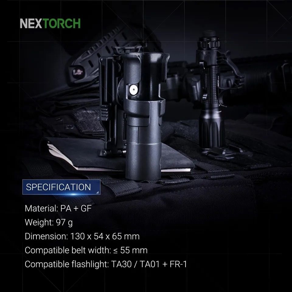 Tiro a segno: Nextorch V31 Tactical Holster – Nuovo e nell'imballaggio originale da Arbon venduto da Helmuth 2