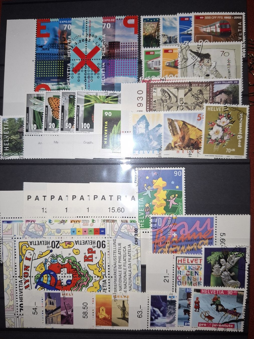 Tutti i francobolli: Diverse Werbemarken ET Stempel Lot – Usato da Balgach venduto da SIMEON27 2