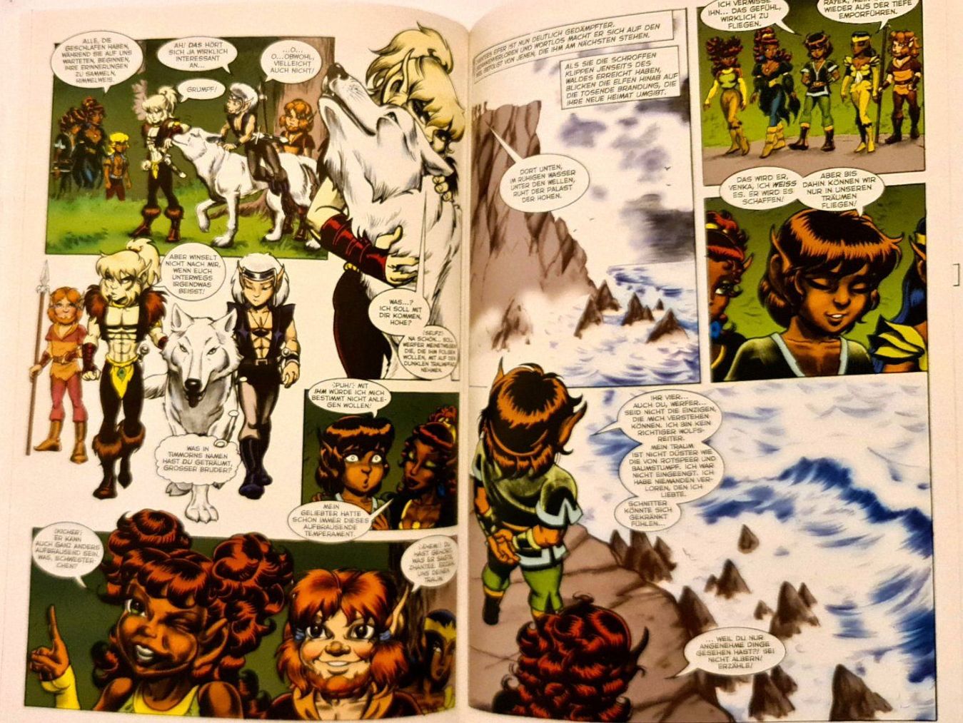 Fumetti: ElfQuest Comics "Zeit der Träume" 1-4, Carlsen – Usato da Aesch BL venduto da pri_fp8t 2
