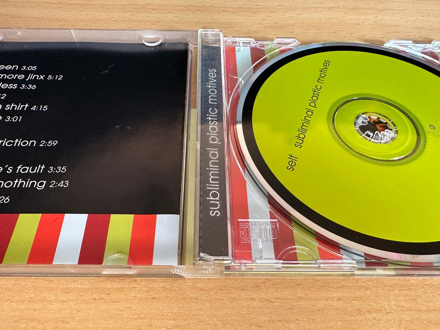 CDs: Self – Subliminal Plastic Motives – Gebraucht aus Rikon im Tösstal von Alpenmutz 2