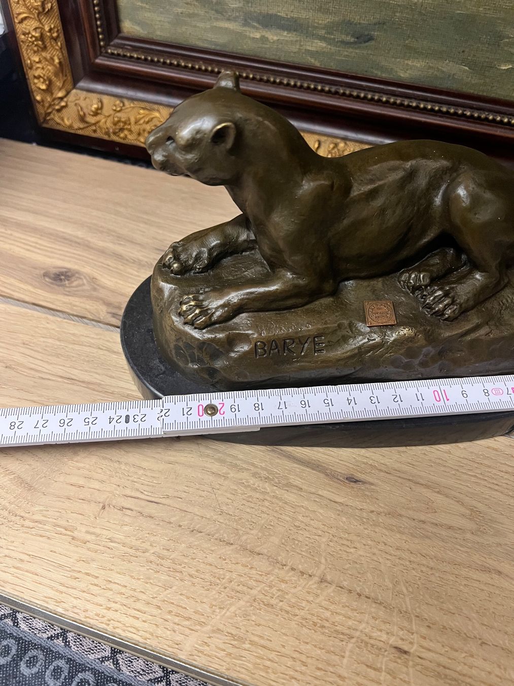 Sculture & Statue: Massive Leopard Bronzefigur Art-Deco ⚠️ – Usato da Oberengstringen venduto da Cici7 7